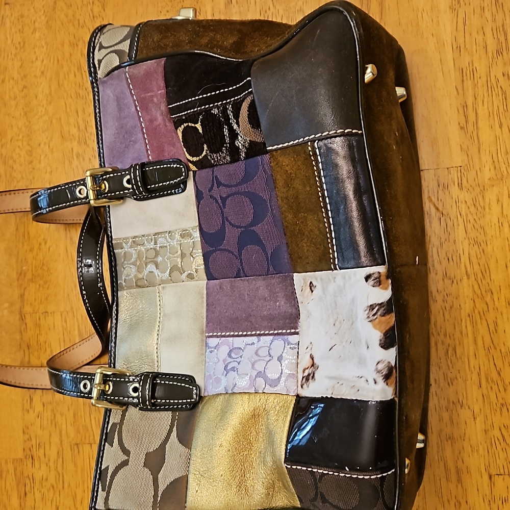 Coach Patchwork Tote - image 4